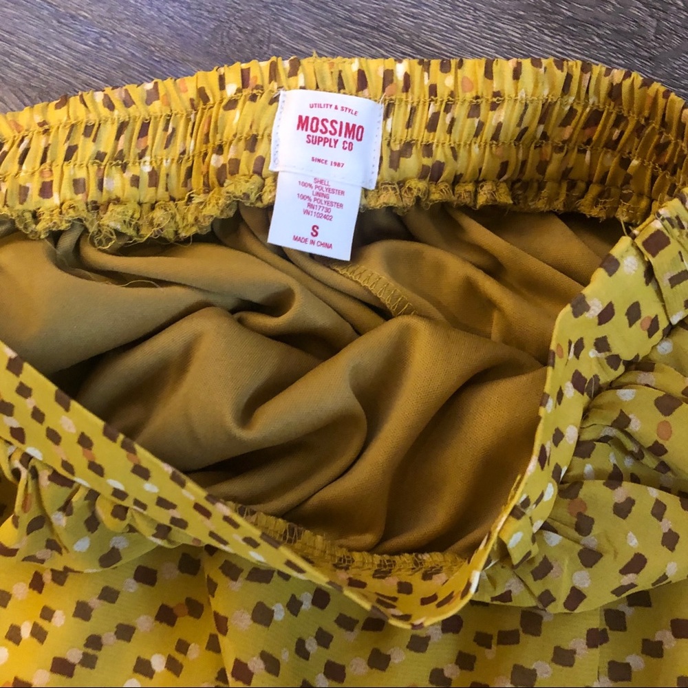 🍁 Fall Skirt | Yellow | Strech waist | Size Small - Picture 2 of 3